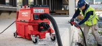 Aspiradora en húmedo/seco compacta para la construcción VC 20L-X Aspirador compacto universal con limpieza automática del filtro para utilización en seco y en húmedo, clase L Aplicaciones 1