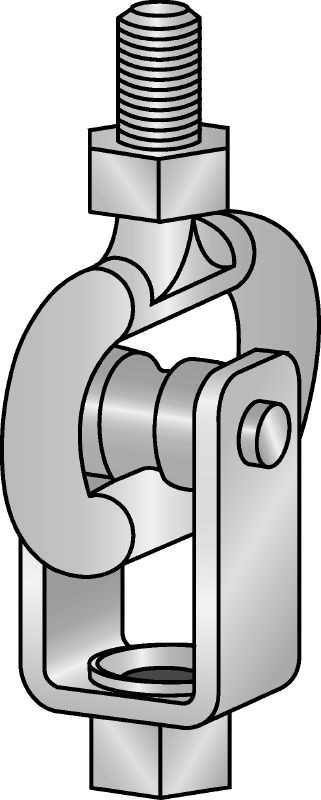 Conector deslizante pivotante MPSG Elemento deslizante giratorio galvanizado de alta calidad para aplicaciones de calefacción y refrigeración