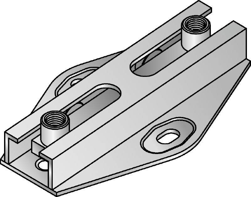 Elemento deslizante MRG-D6-R (doble) Elemento deslizante doble de acero inoxidable de alta calidad para aplicaciones de calefacción y refrigeración pesadas