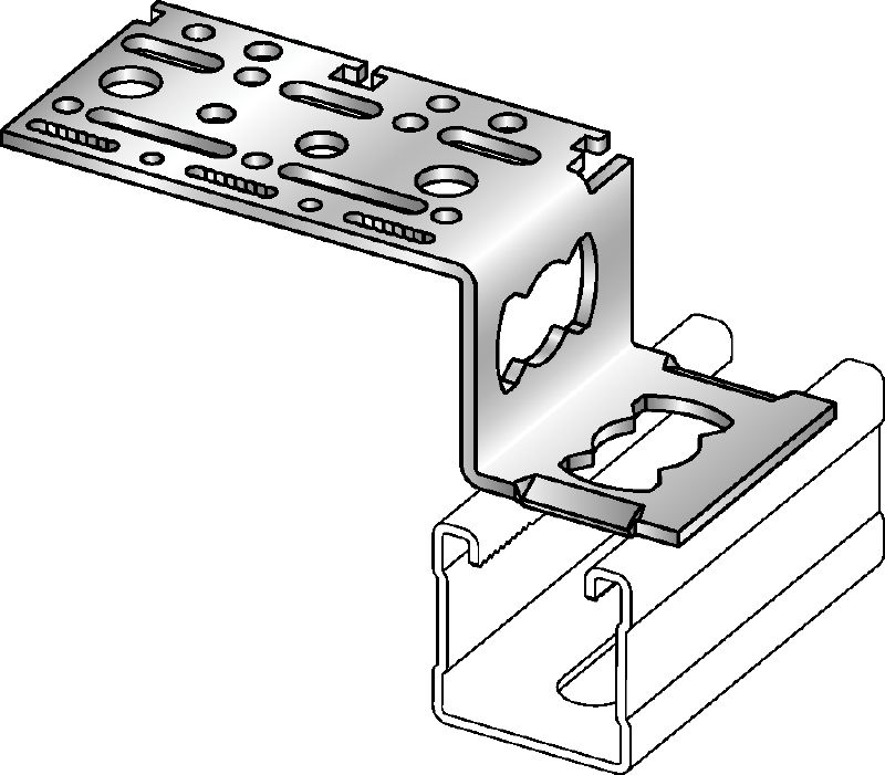 Conector MQI-LV Conector galvanizado para fijaciones en una amplia gama de aplicaciones