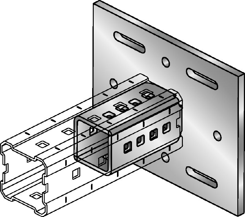 MIC-S Conector (acero)