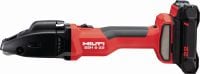 Cortadoras para metal a batería SSH 6-22 Cortadora de doble corte y alta capacidad a batería para corte rápido de chapas de metal y perfiles de hasta 2,5 mm y calibre 12; incluye las hojas SSH CS de Hilti (plataforma de batería Nuron)