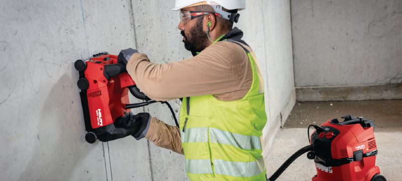 Rozadora DCH 150-SL Rozadora de diamante para tareas de ranurado de suelo/pared, instalaciones de tuberías o conductos en una amplia gama de materiales base Aplicaciones 1