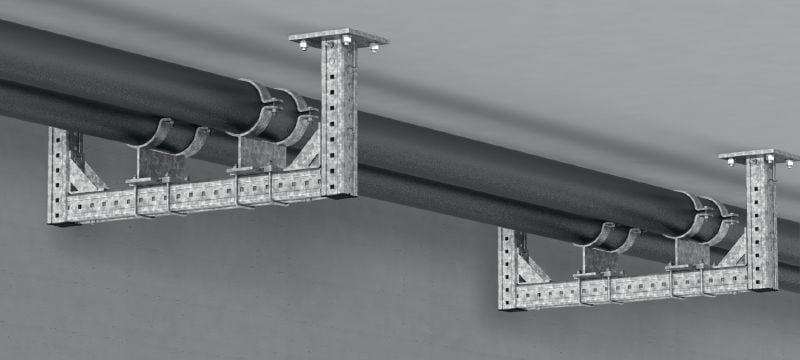 Conector MIC-BA/H Conectores galvanizado en caliente (HDG) de alto desempeño que ofrecen la mayor versatilidad dentro del sistema modular MI Aplicaciones 1